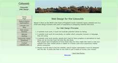 Desktop Screenshot of cotsweb.com