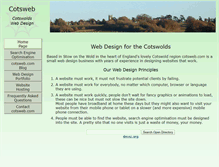 Tablet Screenshot of cotsweb.com
